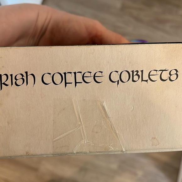 Vintage Schmid Irish Coffee Glasses & Recipe Set of 2 - Picture 12 of 12